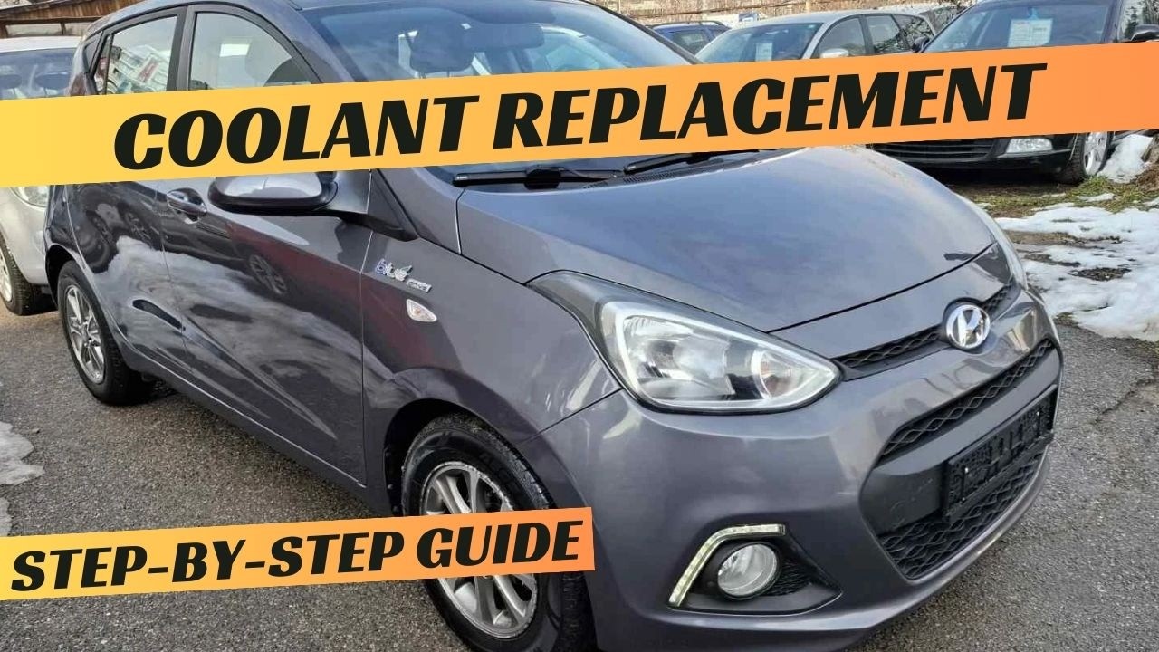 Замена охлаждающей жидкости / Прокачка системы охлаждения Hyundai I10