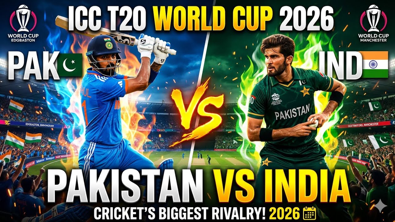 INDIA Vs. PAKISTAN - T20 LIVE Match |
