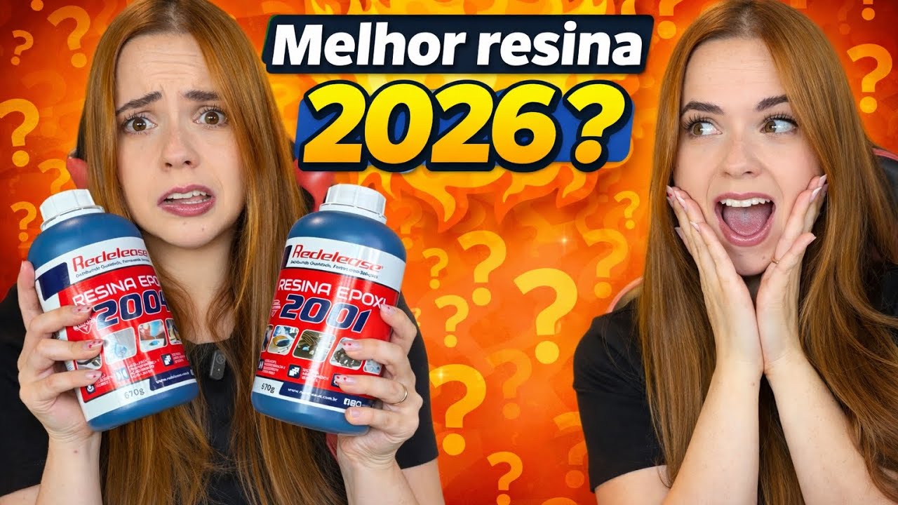QUAL A MELHOR RESINA EPÓXI 2026 - QUAL A DIFERENÇA DAS VISCOSIDADES E PRA QUE SERVE ?