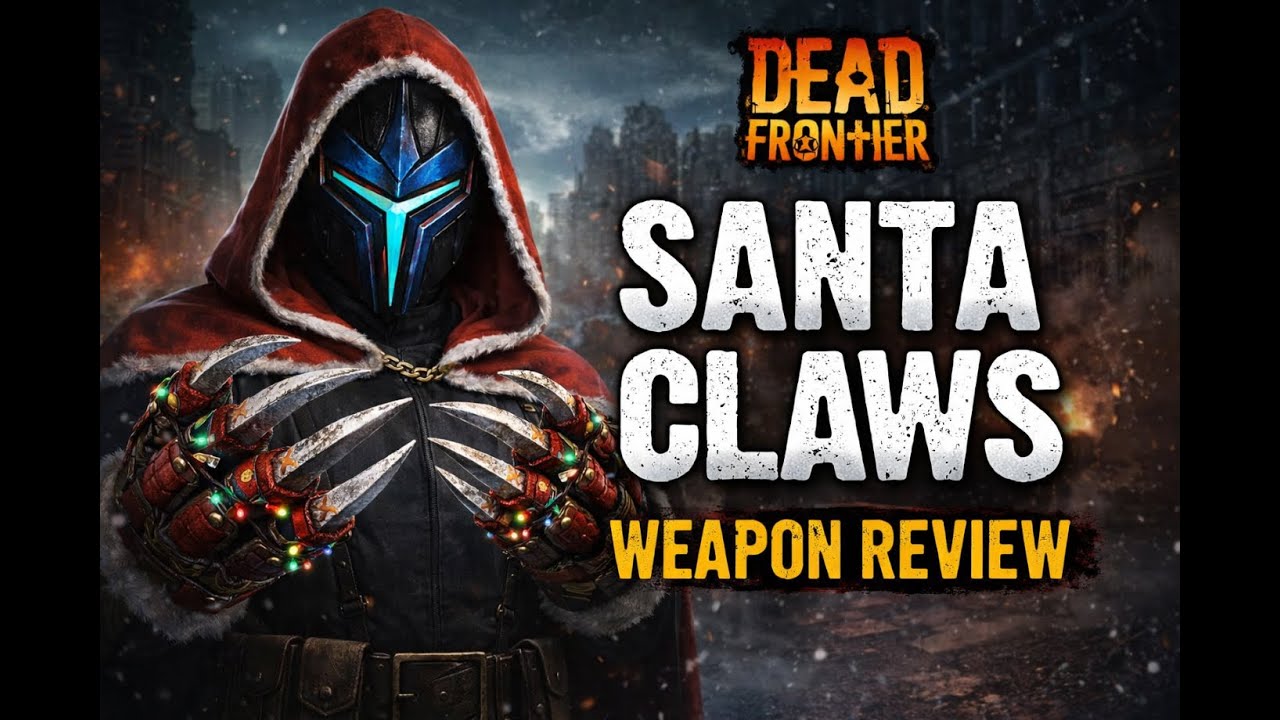 Dead Frontier - Weapon Review - Santa Claws Review