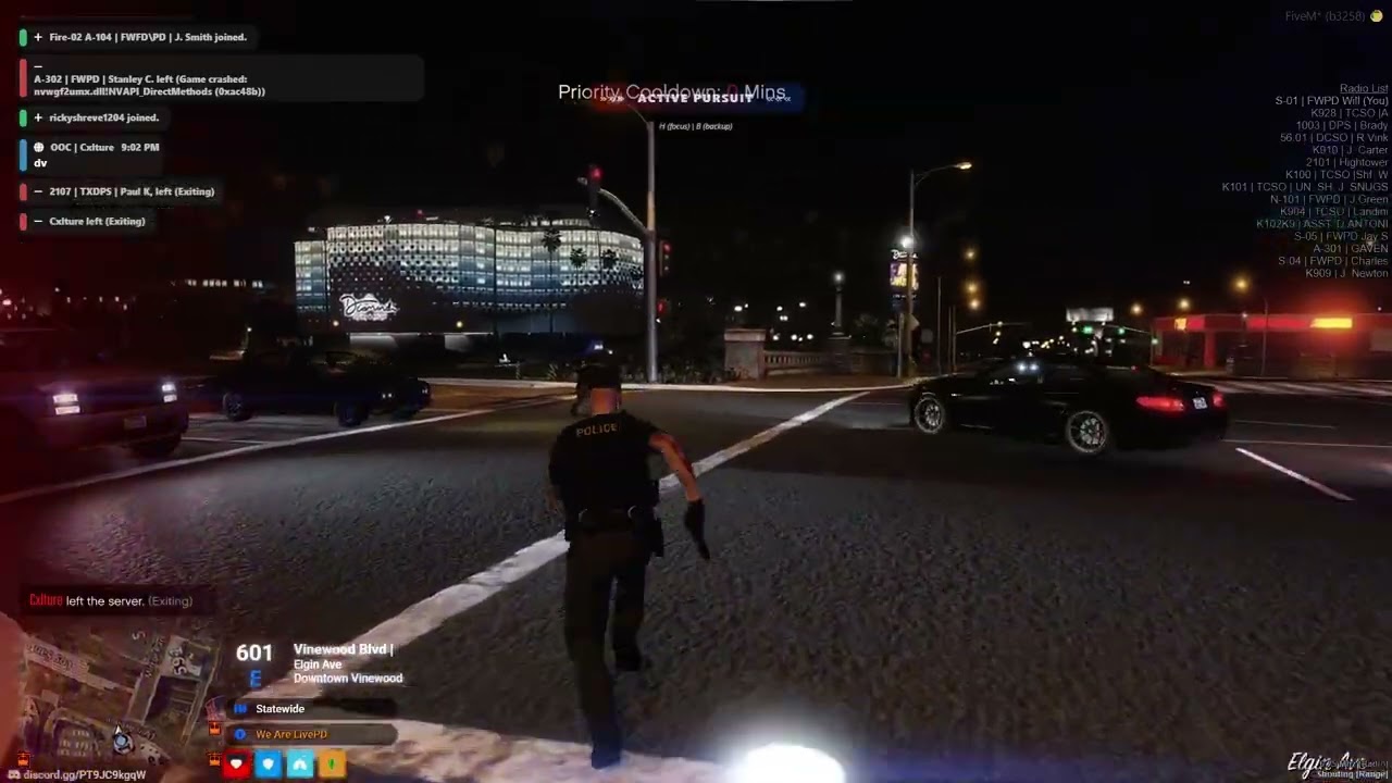 NTXRP | Fort Worth PD Vehicle Pursuit