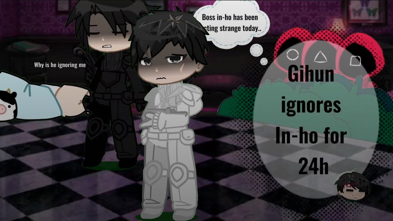 Gi-hun ignores in-ho for 24 hours[Squid game] TYSM FOR 1K!!!