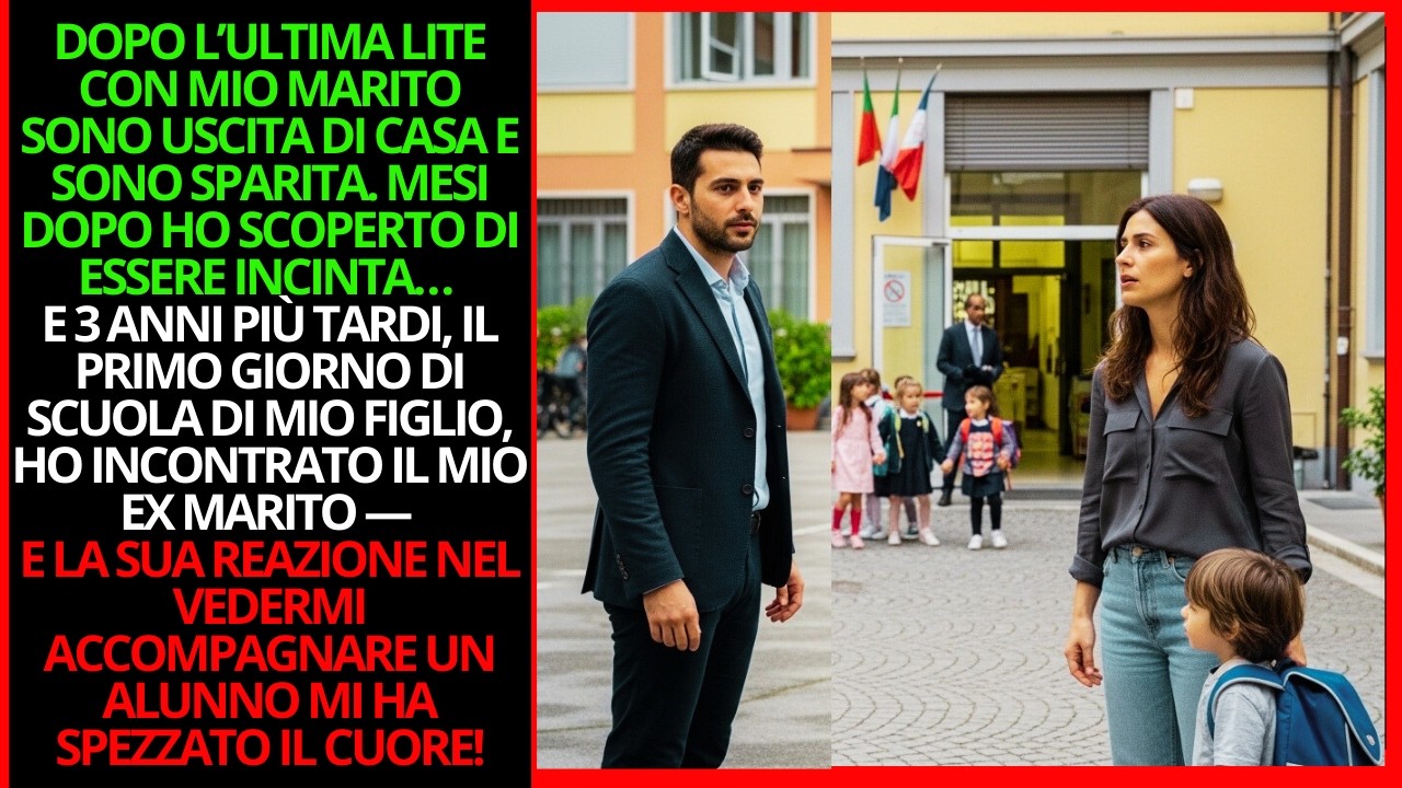 NON SAPEVA DEL FIGLIO… FINO AL GIORNO IN CUI MI HA VISTA A SCUOLA CON UN ALUNNO!
