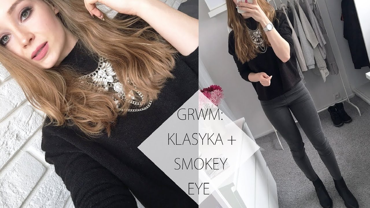GRWM: KLASYKA + SMOKEY EYE