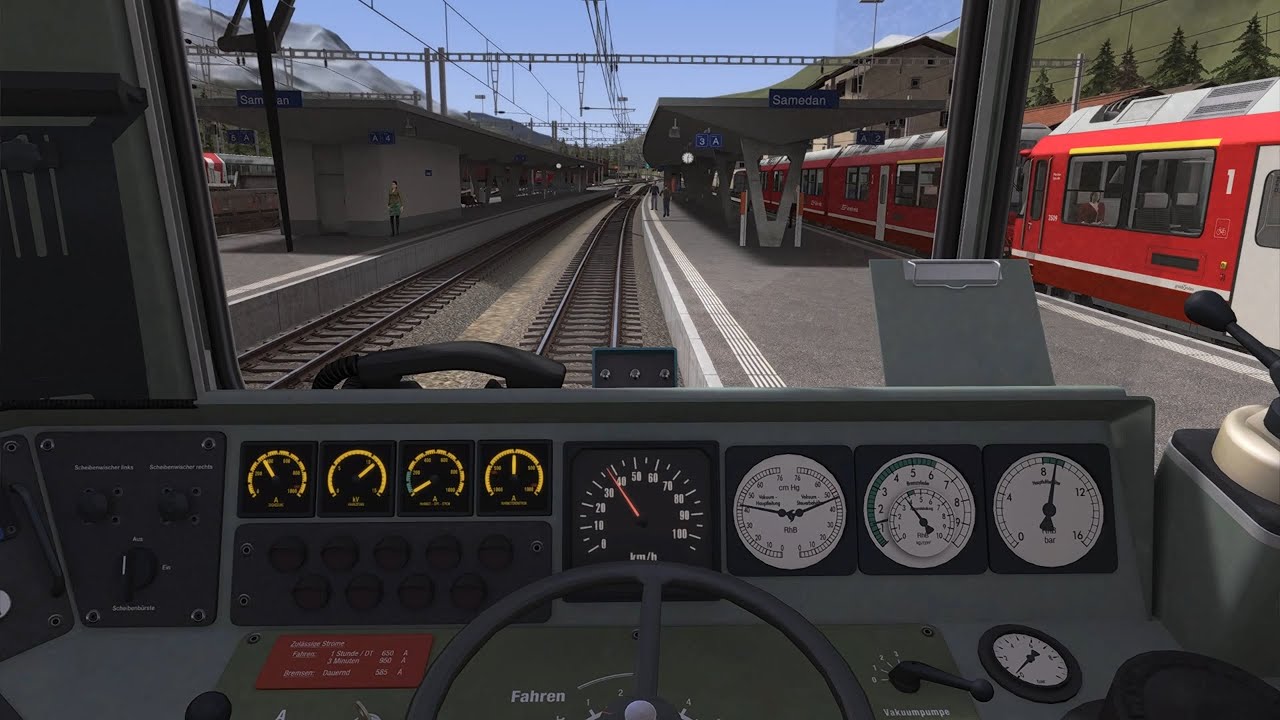 Train Simulator - GE 4/4 II - Scuol-Tarasp - Pontresina