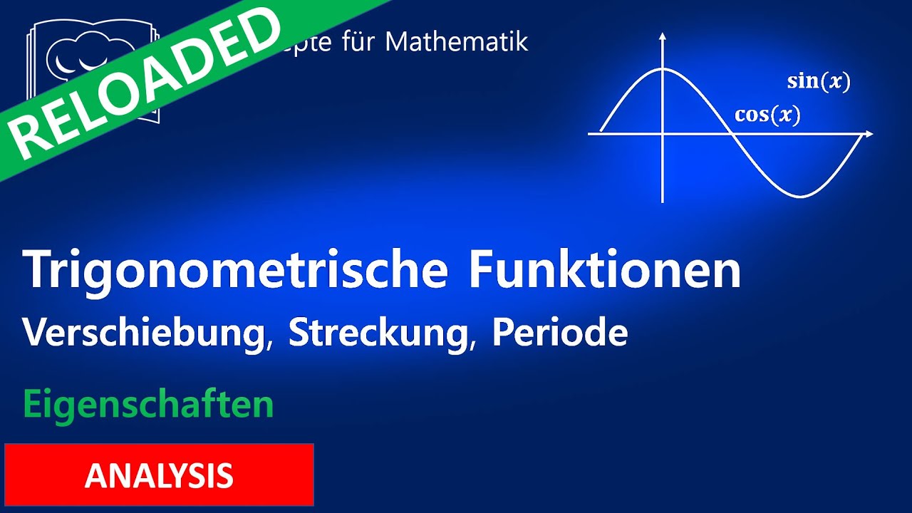 Trigonometrische Funktionen - Eigenschaften: Verschiebung, Streckung, Spiegelung, Periode