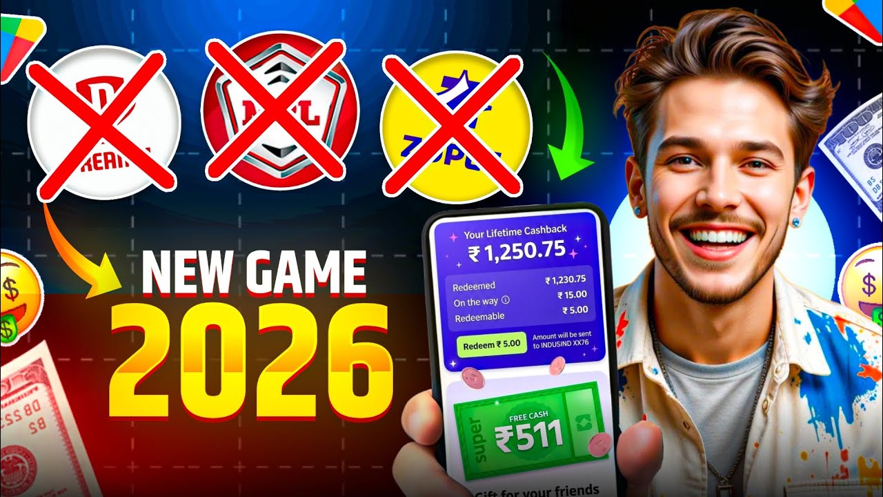 Money Earning App 2026 | NEW UPI MONEY EARNING APP | New Earning App Today
