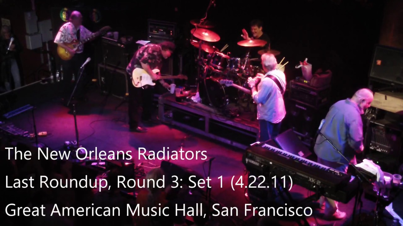Radiators, Great American Music Hall, 4/22/2011