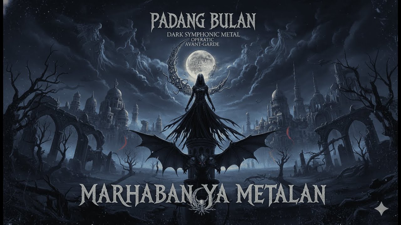 SHOLAWAT PADANG BULAN - DARK SYMPHONIC METAL COVER WITH LYRICS