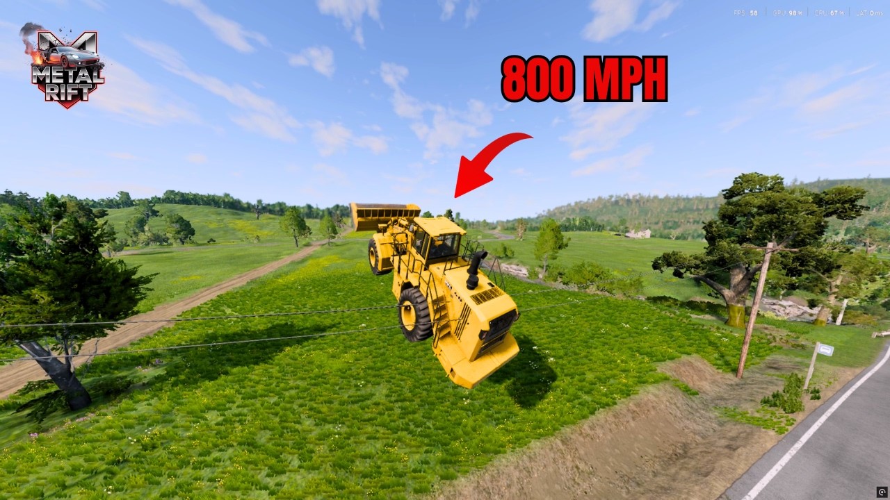 Which Car Survives on 800 Mph Speed? #4 | BeamNG Drive