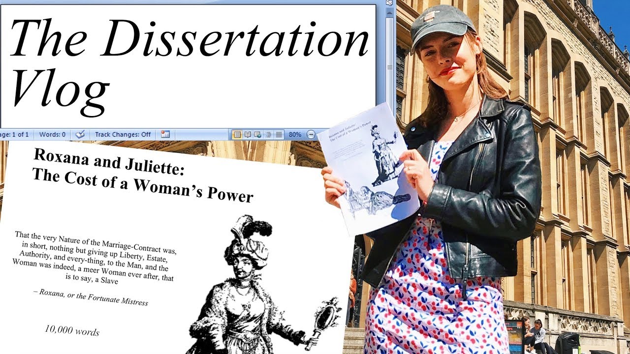 The Dissertation Vlog // tips, advice and bad examples