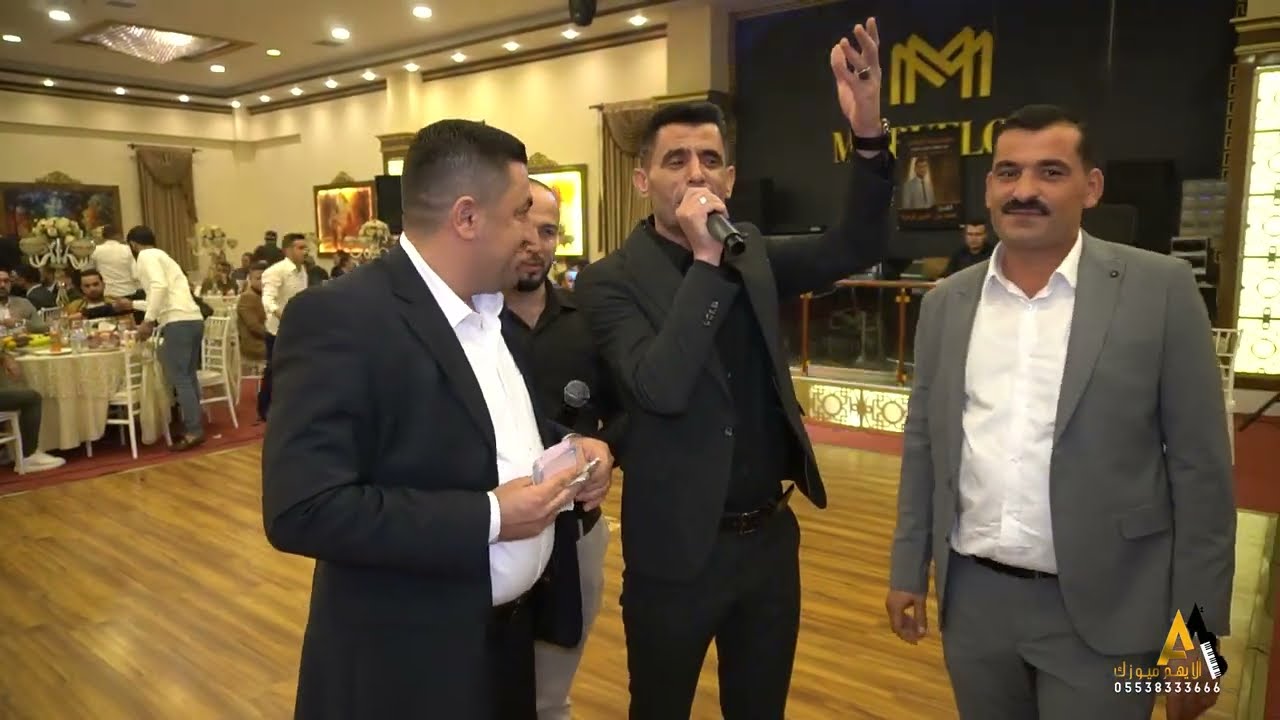 أفراح آل حيان / حفل زفاف العريس محمود رجو شراق الزيت ج 2/ الفنان أحمد كردية  مؤسسة الأيهم05538333666