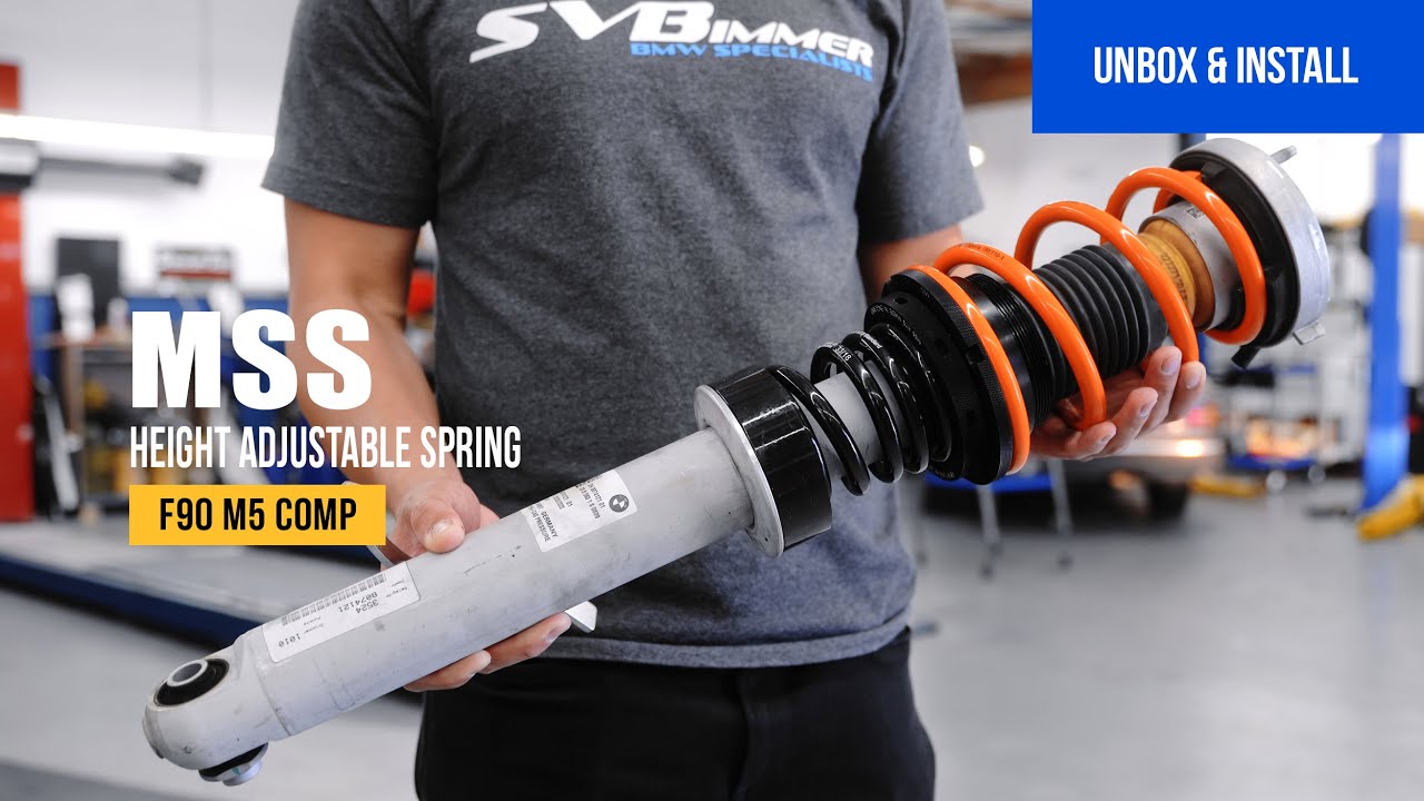 F90 M5 Adjustable MSS Springs | BMW Suspension Upgrade | SVB