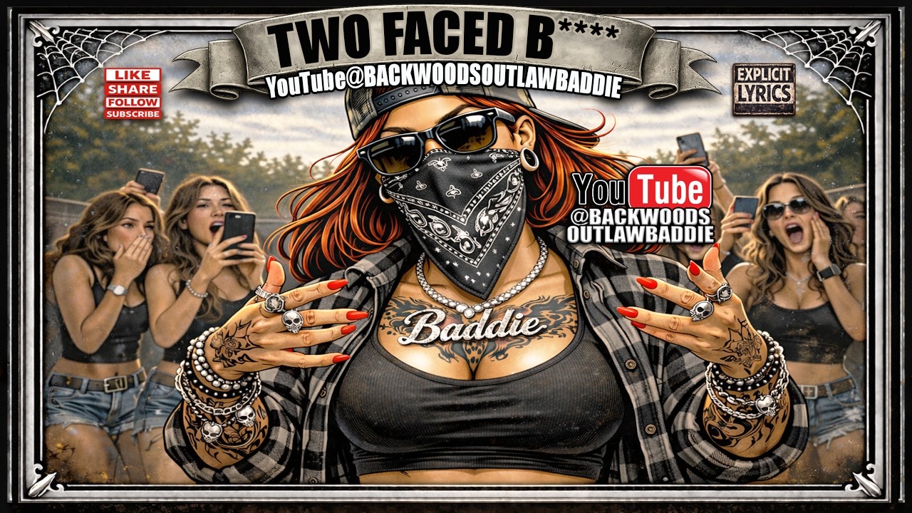 🔥 Two Faced B**** 🔥 | Backwoods Outlaw Baddie | Female Outlaw Rap (EXPLICIT)