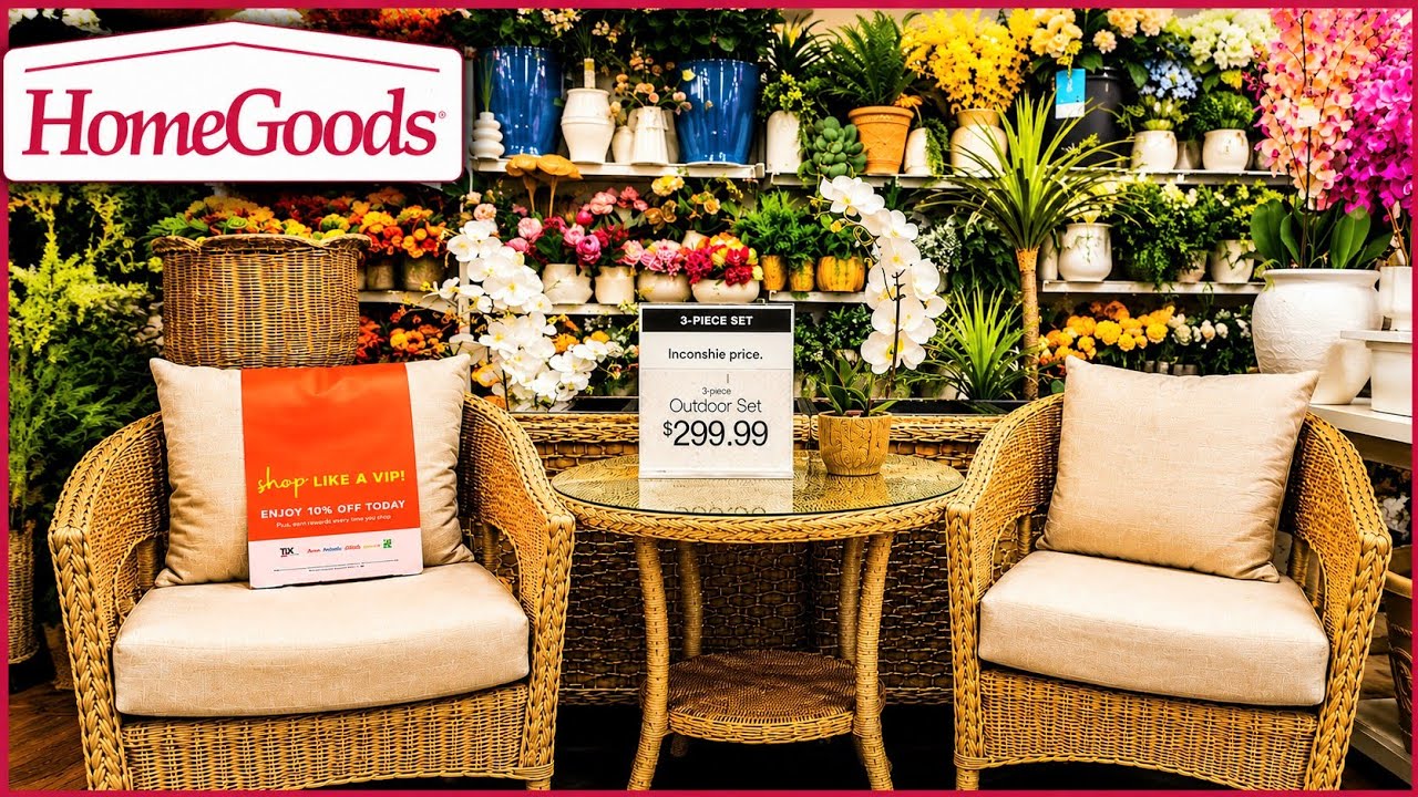 НОВИНКИ В HOMEGOODS 🏡 КРАСИВЫЙ ДЕКОР ДЛЯ ДОМА, НАХОДКИ ДЛЯ САДА И СКРЫТЫЕ СОКРОВИЩА!