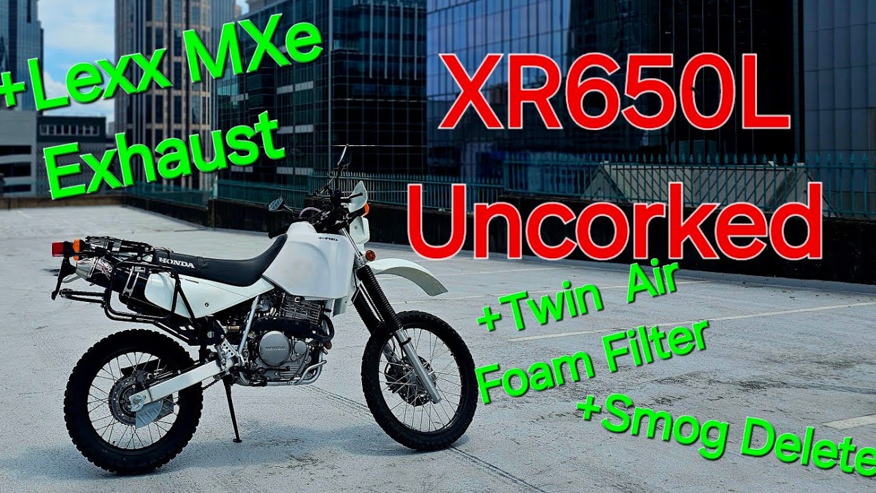 XR650L | Before and After Comparison (Uncorked) *Best with Headphones*