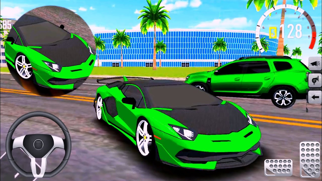 Drifting and Driving Car Game offers a thrilling 3D car simulation