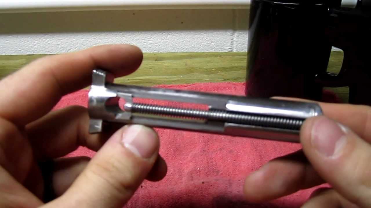 Ruger Mk 2 complete bolt group disassembly/reassebembly