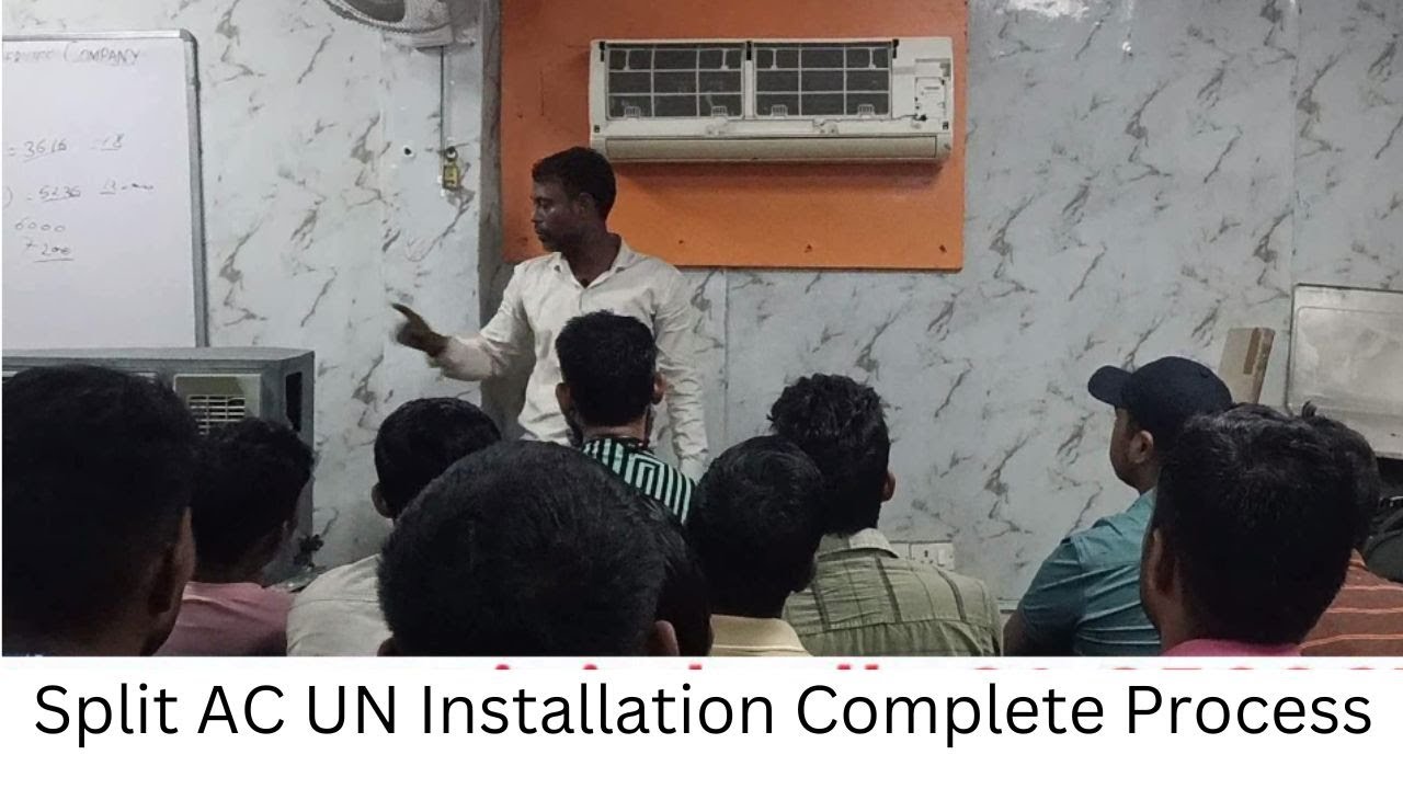 how to split ac uninstallation | Nexcuit Training Institute | Call: +91-9560656920
