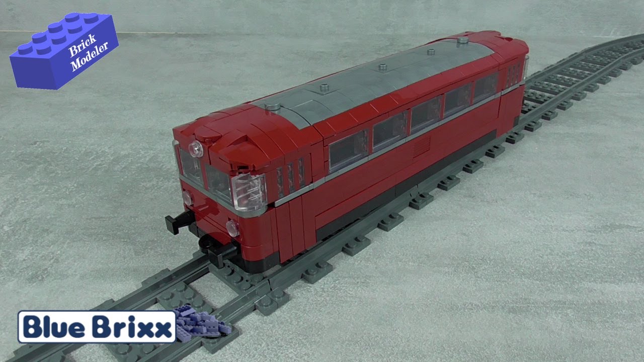 BlueBrixx BRIX 105232 - Railbus (8w) - Speedbuild
