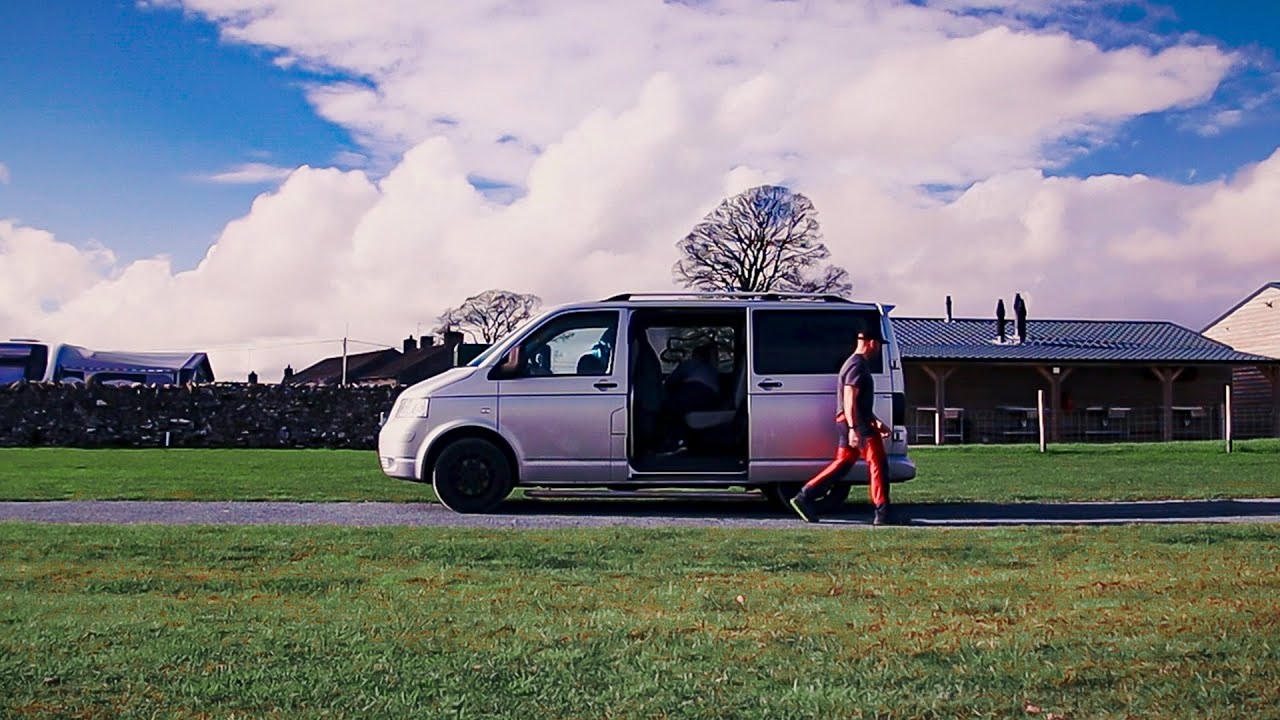 24-hour van camp and cave adventure.