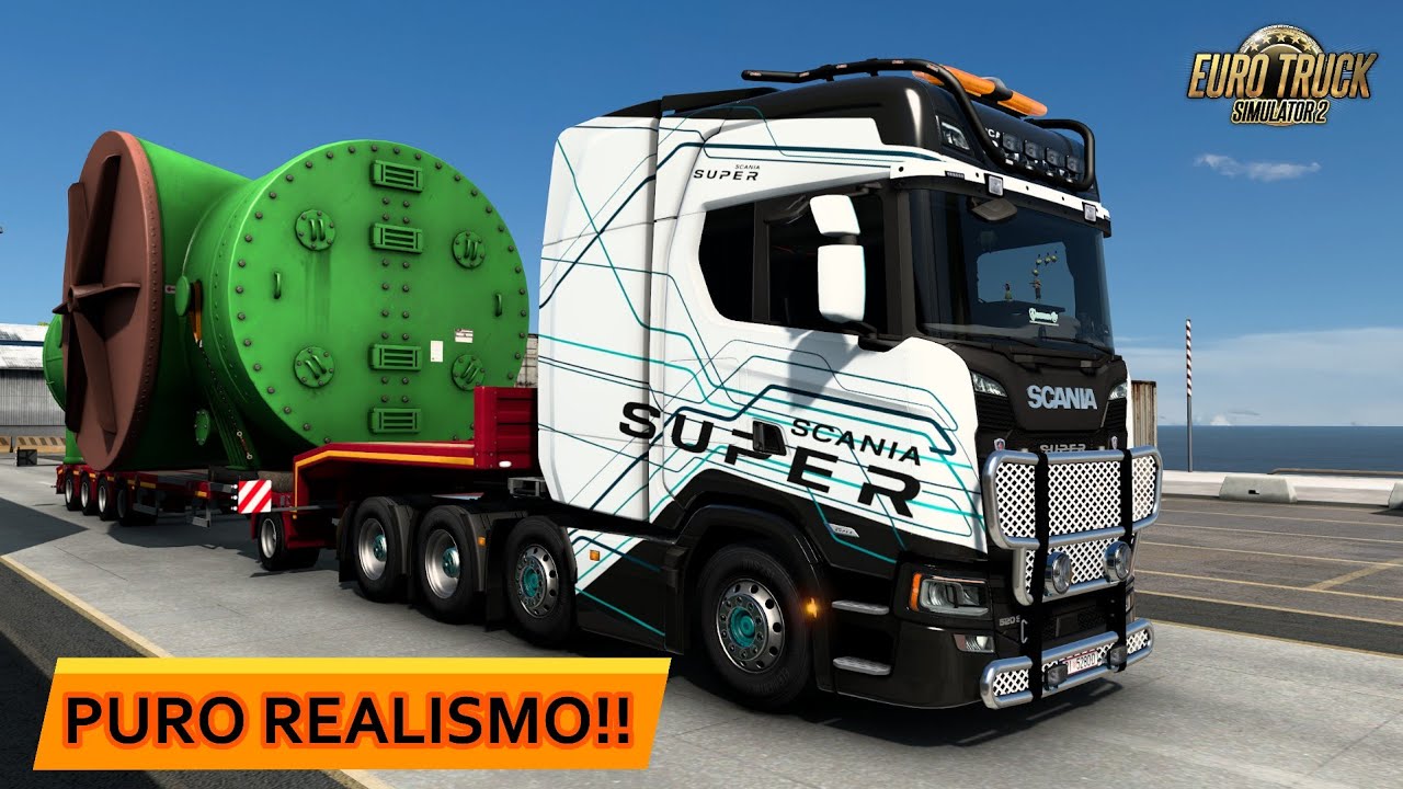 ETS2 Operação Realista – Carga Especial | NOVA Atualização Scania 157 | EURO TRUCK SIMULATOR 2