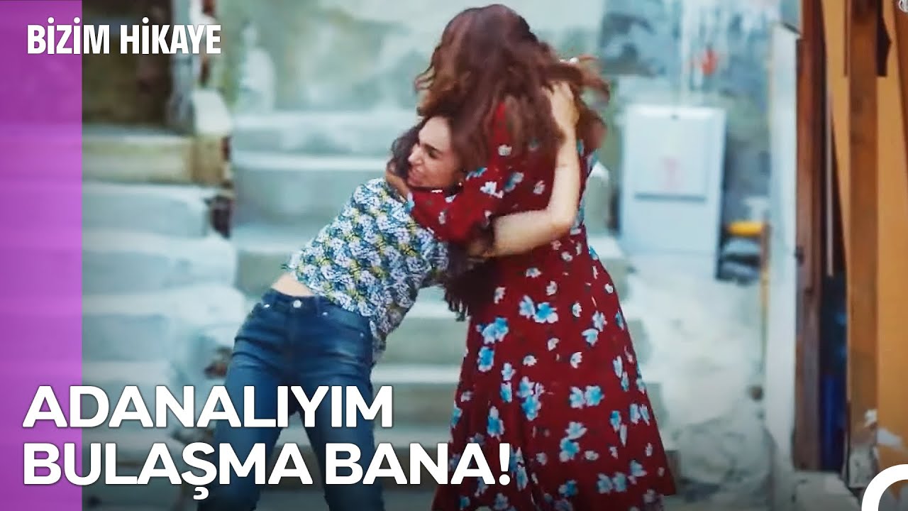 Tülay ve Çiçek Saç Başa Kavga Etti! - Bizim Hikaye