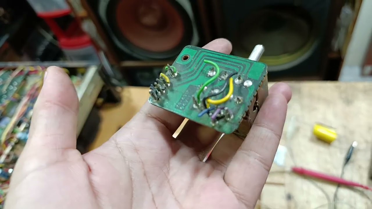 Pioneer SA-9500 MK II reparación 4 de 9 malas reparaciones 