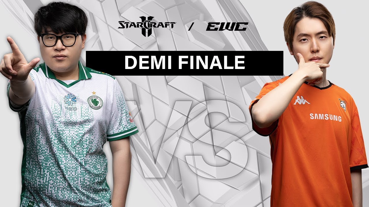StarCraft at EWC 2025 - Solar vs Classic - Demi finale