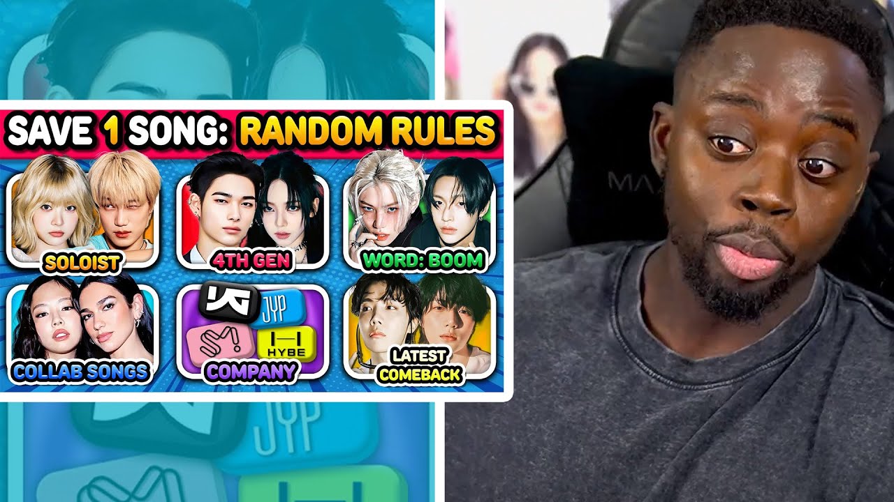 MUSALOVEL1FE Plays SAVE ONE SONG: RANDOM Rules, 6 SONGS, Save your Favourite | KPOP QUIZ 2025 🔥