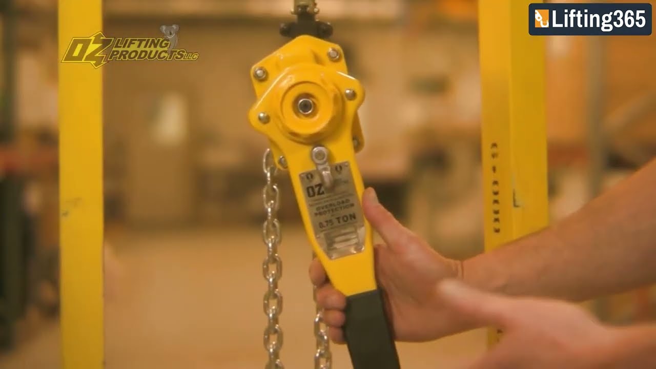 OZ Premium Lever Hoist - Features and Benefits