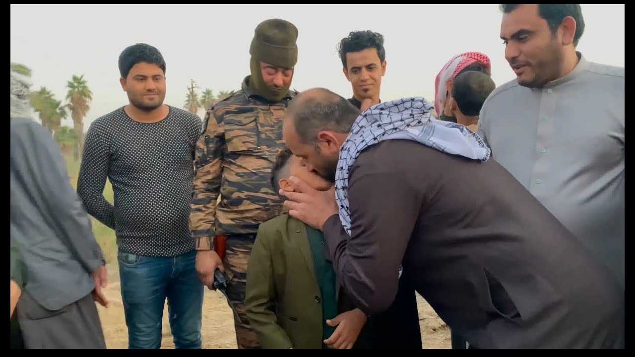 الطفل الذي فاجه الشاعر عدي الكعبي والشاعر السيد غزوان الغالبي بكلامه من ميدان الشجاعه السنوي  الثاني