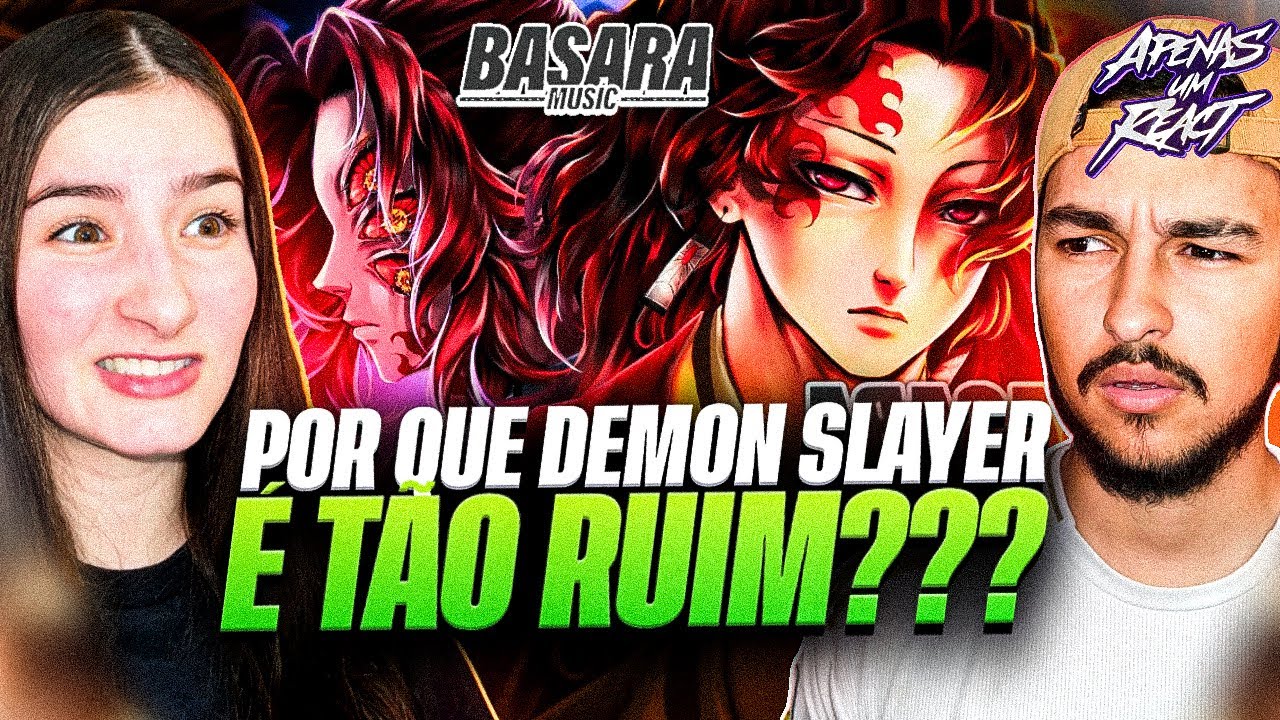 Apenas um react | Kokushibo & Yoriichi - Sol & Lua | Basara ft. M4rkim (Demon Slayer)