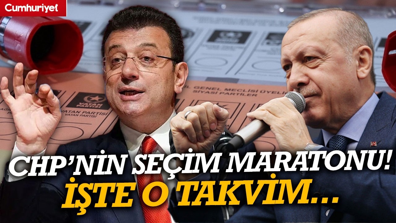 CHP için seçim maratonu 2026'da başlıyor! PM Üyesi Prof. Dr. Övgün takvimi çok net açıkladı!