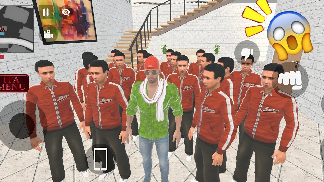 Franklin Play 100 Papa Mod😱💥 in Indian Theft Auto simulator😍