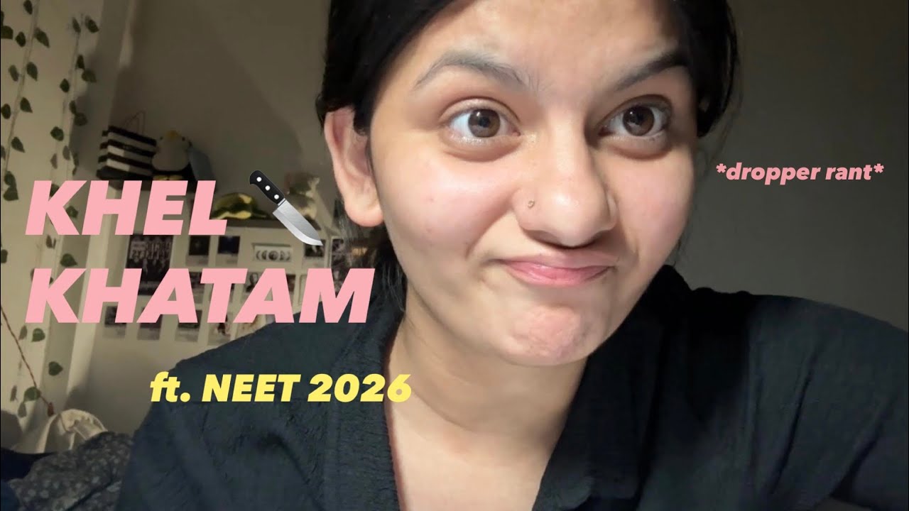 25 Days to NEET&hellip; Frustrated 3 AM dropper rant #neet