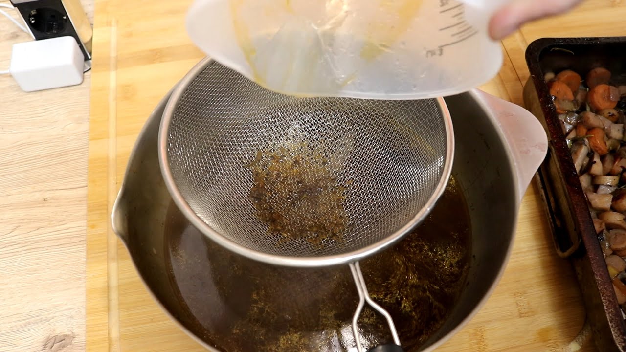 Rinderfond / Grundso&szlig;e selbst gemacht.