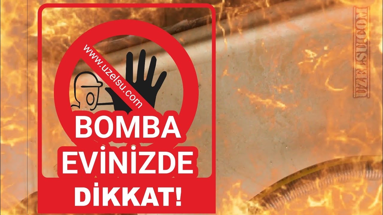 DOĞALGAZ OCAK flexi Gaz Kaçağı önlemi.