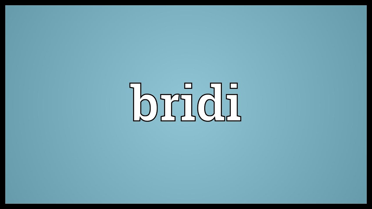 Bridi Meaning