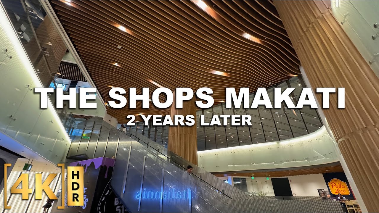 THE SHOPS @ Ayala Triangle Gardens 2 Years Update + Makati Typhoon Rain Walk | Carina | Philippines