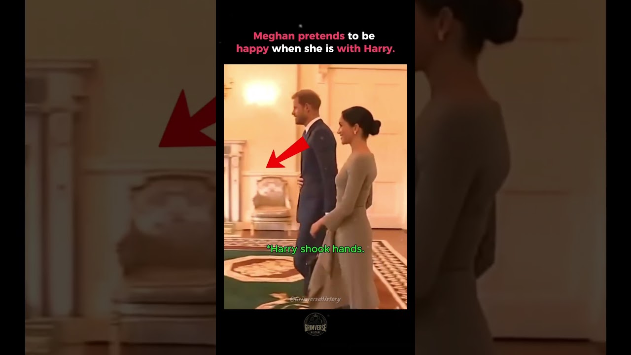 Do Some Viewers Think Meghan Looks Different Around Harry? 👀 #MeghanMarkle #PrinceHarry