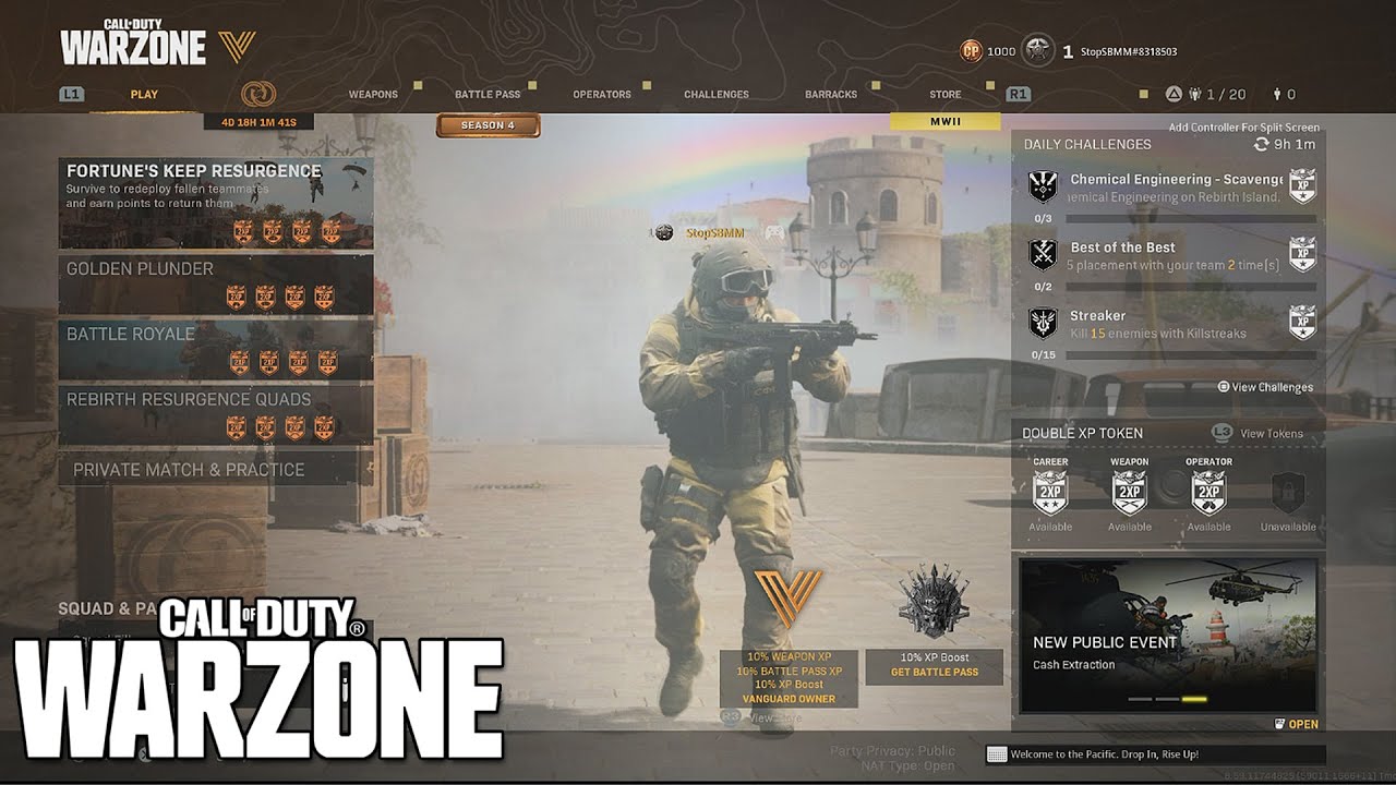 Warzone Menu Music (Vanguard Season 4 Updated)