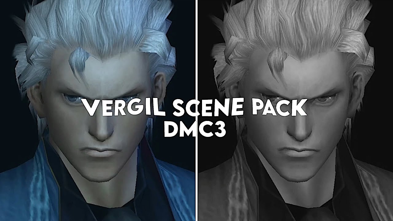 (Re-upload) DMC3 Vergil scene pack