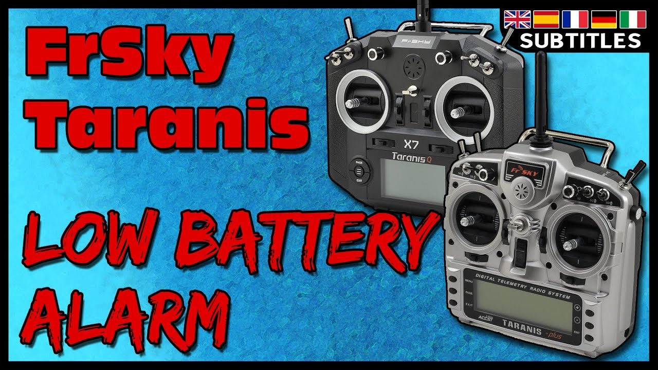 OpenTX Tutorial - Low Battery Alarm