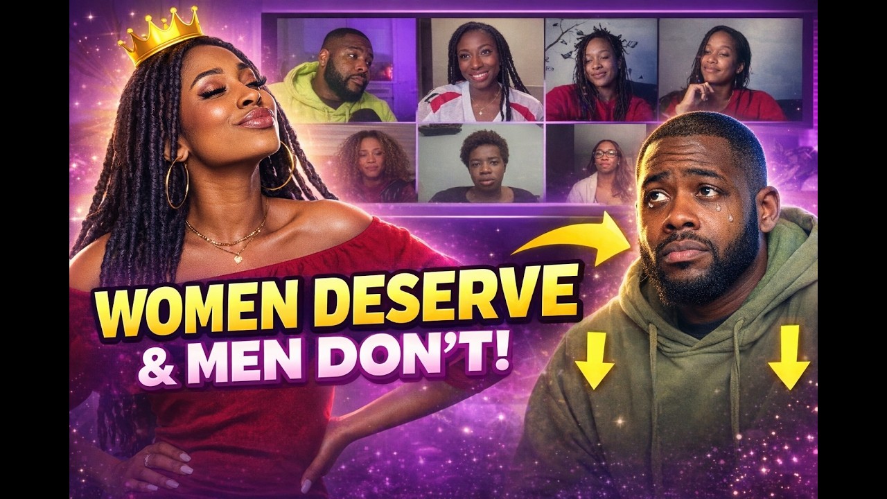 THE PANELIST SAY ALL WOMEN DESERVE PROTECTION BUT MOST MEN DON'T DESERVE RESPECT? SEGMENT GOES LEFT?