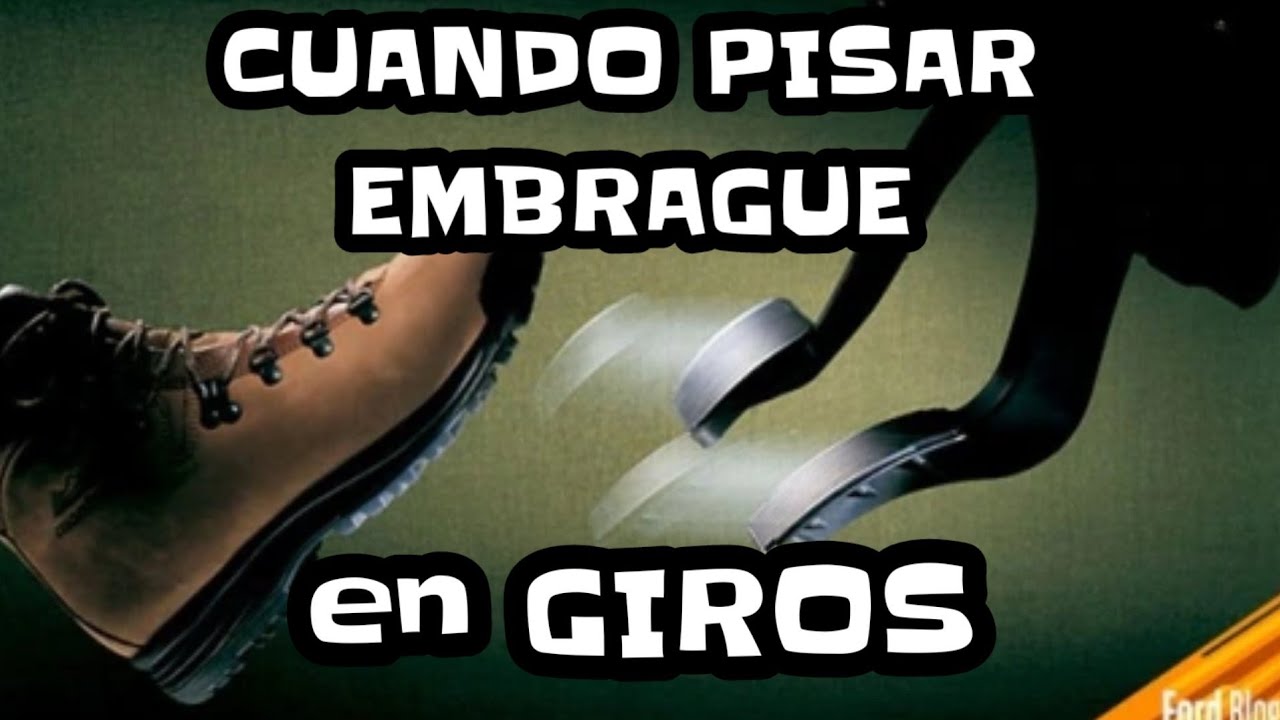 CUANDO y COMO pisar EMBRAGUE en GIROS🤔🤔
