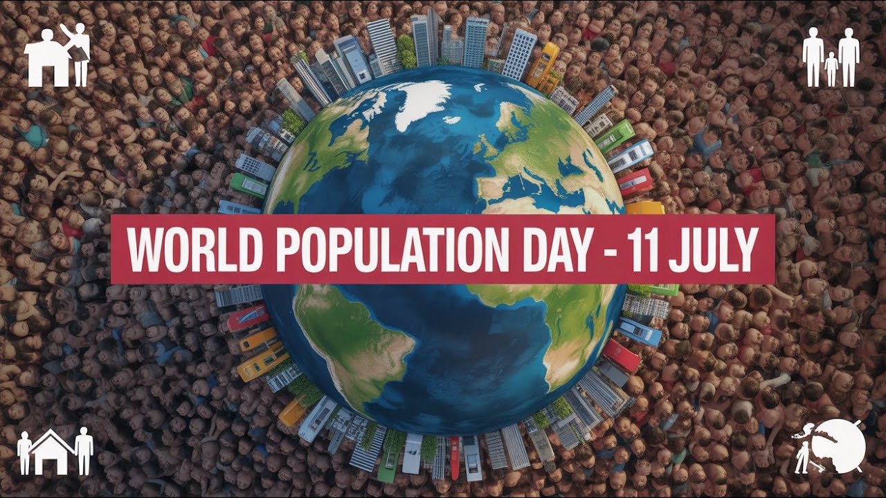 World Population Day | 11 July | Population Growth | Reproductive health