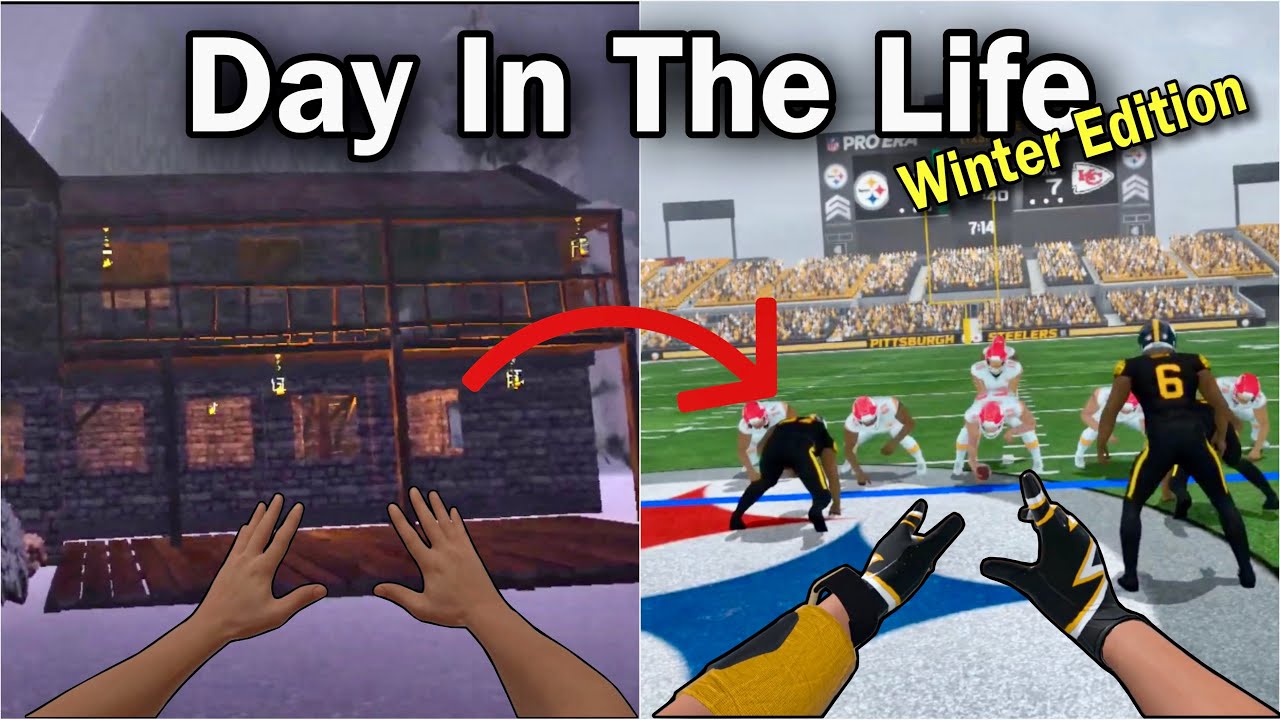 A Day In The Life Of An NFL Linebacker | NFL Pro Era VR (Winter Edition)