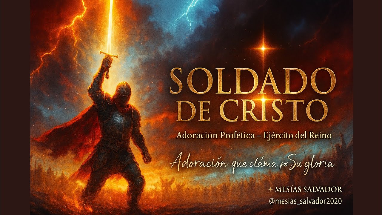⚔️ “Soldado de Cristo” – Adoración Profética / Guerreros del Reino 🔥✝️