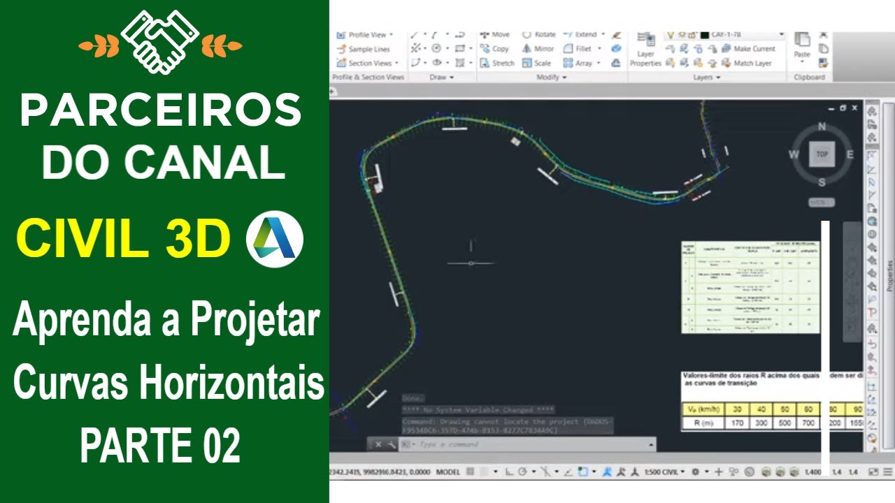 Aprenda a Projetar Curvas Horizontais no Civil 3D - Parte 02